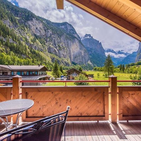 Apartment Lauberhorn, Luxury With Best Views ラウターブルンネン エクステリア 写真