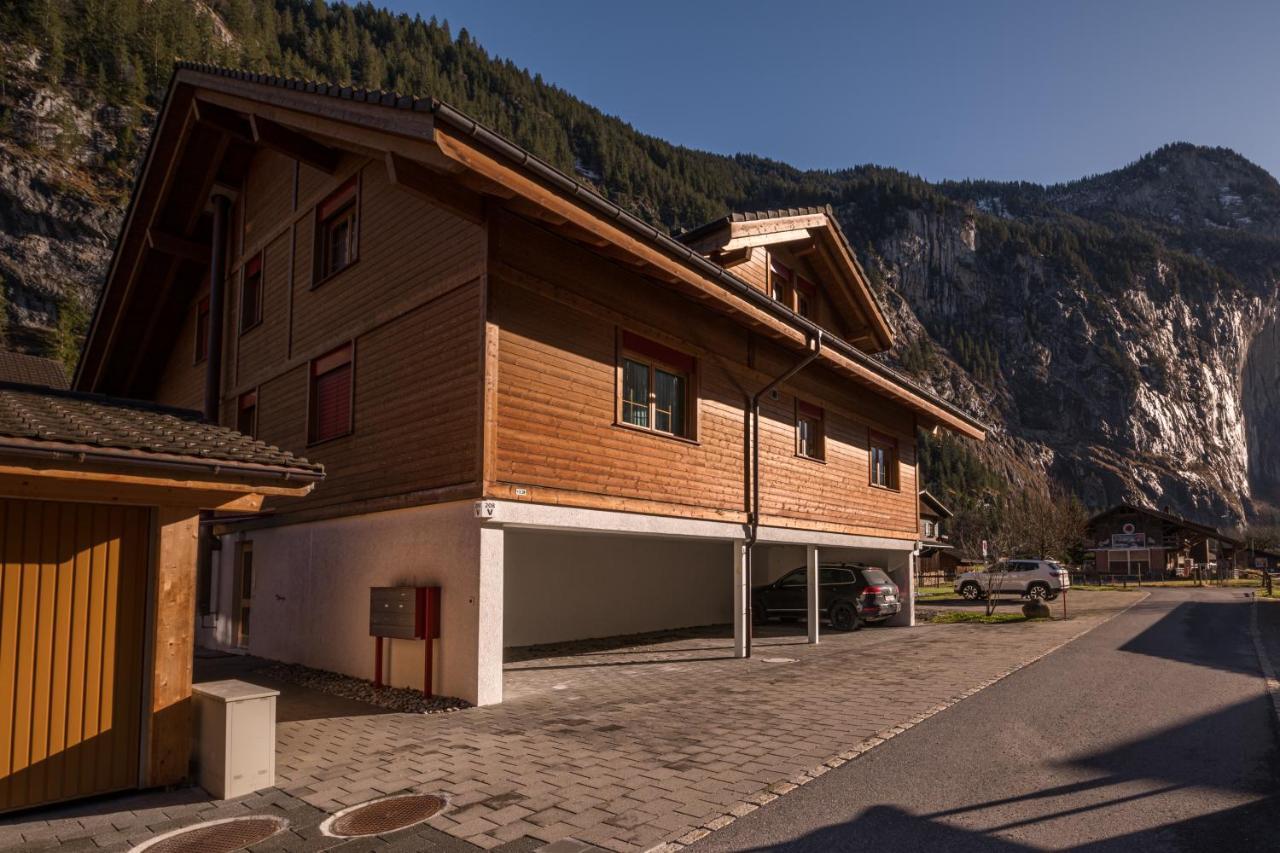 Apartment Lauberhorn, Luxury With Best Views ラウターブルンネン エクステリア 写真